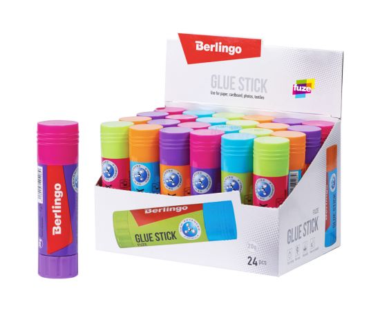 Клей-карандаш Berlingo "Fuze", 20г