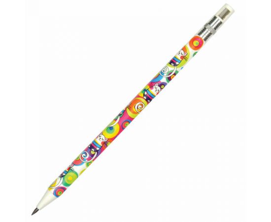 Карандаш механический цанговый 2 мм, BRUNO VISCONTI "FunGraphix", "Мультики", точилка, 21-0041/03