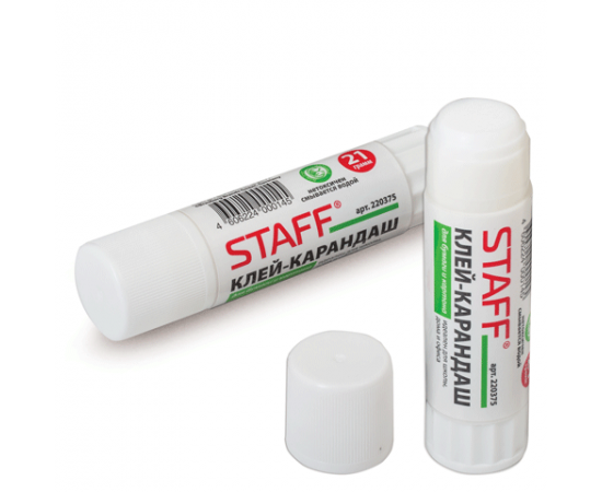 Клей-карандаш STAFF 21 гр.