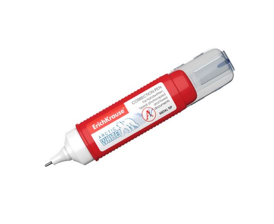 Корректор-ручка ERICH KRAUSE,12мл.мет.наконечник