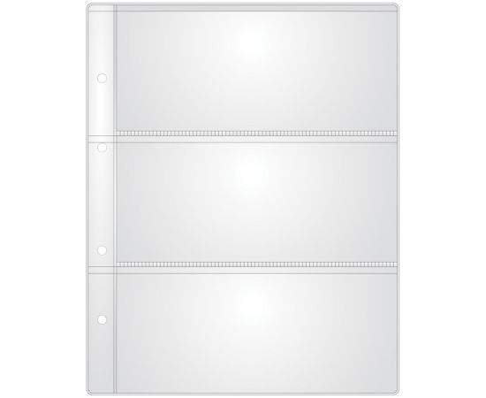 Лист для альбома OfficeSpace "Optima" на 3 боны 185*80, 120мкм 220195