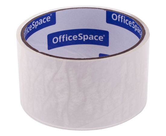 Клейкая лента упаковочная OfficeSpace, 48мм*15м, 38мкм, ШК КЛ_1108