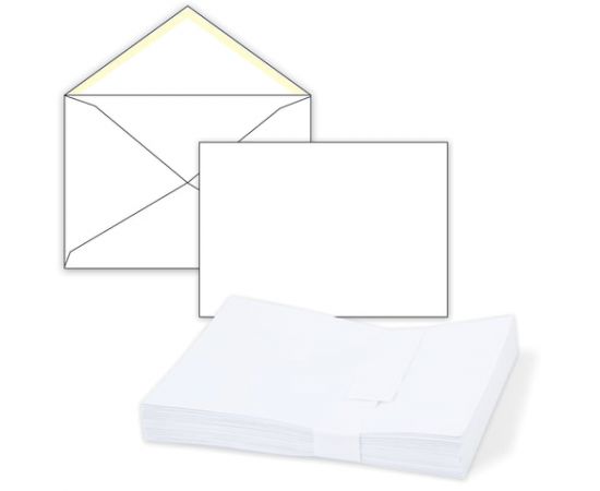 Конверт 162х229мм, клей декстрин, белые