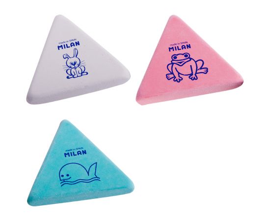 Ластик MILAN 3Х3,треугольный 54*49*9мм