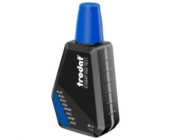 Краска штемпельная TRODAT (Австрия), 28 мл, синяя