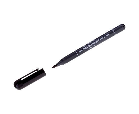 Маркер перманентный CENTROPEN, черный, пулевидный, 2 мм