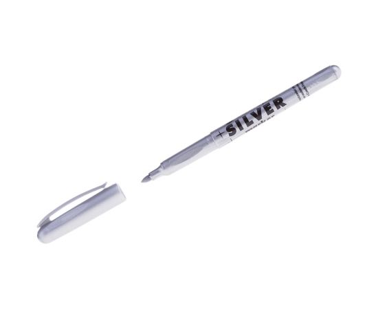 Маркер перманентный CENTROPEN (Чехия),серебристый
