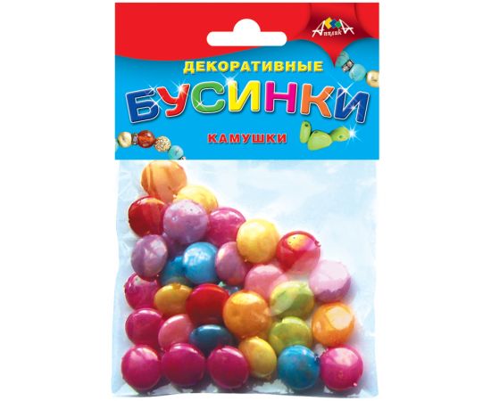 Набор для дет.творчества"Материал декоративный"Бусинки,подвески",в ассортименте