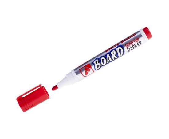 Маркер CROWN"CBM-1000"для магнитной доски,3мм,красный,пулевидный