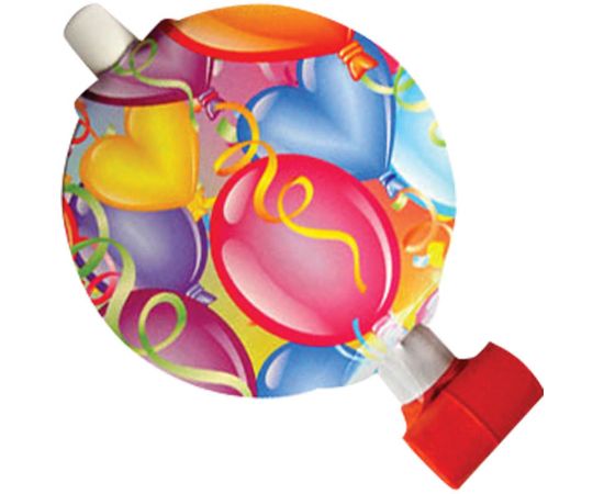 Набор язычков-гудков с карточкой ПатиБум "Праздничное настроение" 6шт.