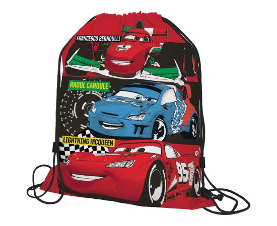 Мешок для обуви 1 отделение Академия Групп "Cars", 340*430мм