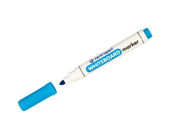 Маркер для белых досок Centropen "8559" голубой, пулевидный, 2,5мм 5 8559 0167