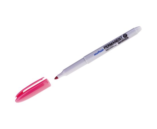 Маркер перманентный MunHwa 1.5мм розовый