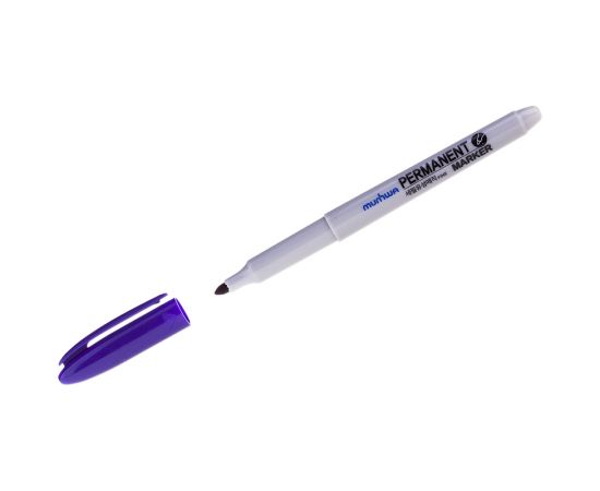 Маркер перманентный MunHwa 1.5мм фиолетоавй