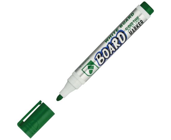 Маркер CROWN"CBM-1000"для магнитной доски,3мм,зеленый,пулевидный