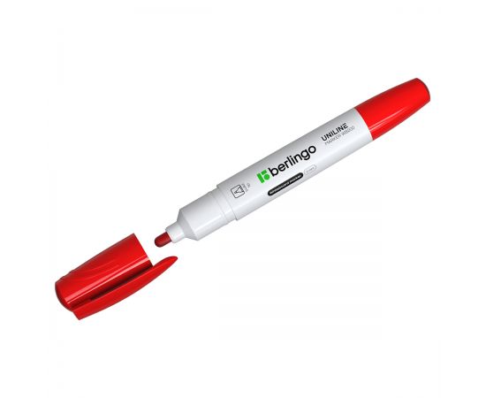 Маркер BERLINGO (Чехия) для белой доски,красный