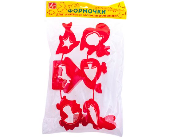 Набор аксесуаров для лепки №1, 6шт