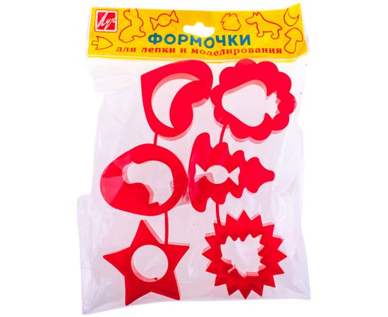 Набор аксесуаров для лепки №2, 6шт