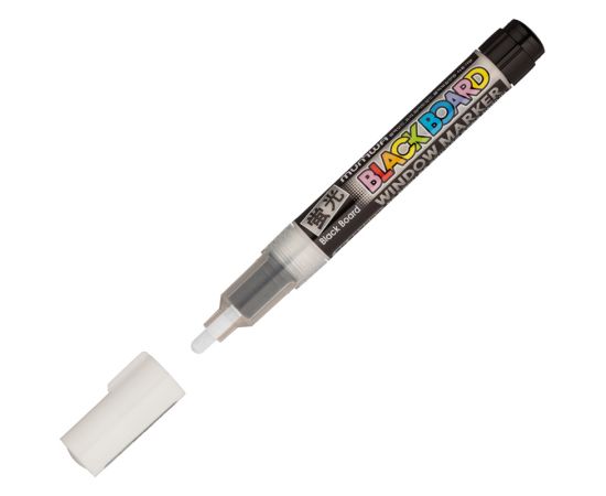 Маркер меловой MunHwa "Black Board Marker" белый, 3мм, водная основа BM-05