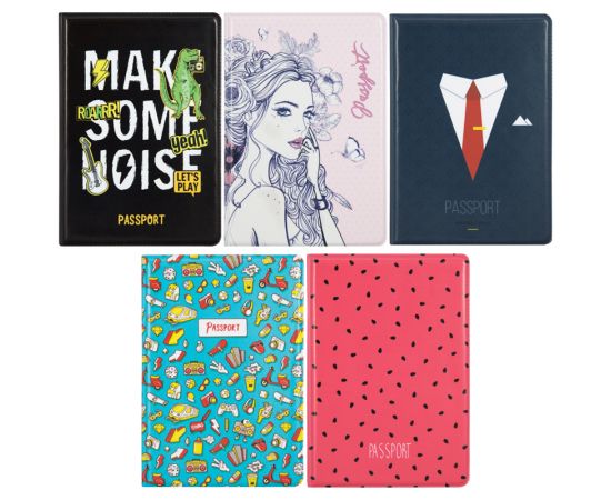 Обложка "Паспорт" ,OfficeSpace фотопечать, ПВХ, ассорти