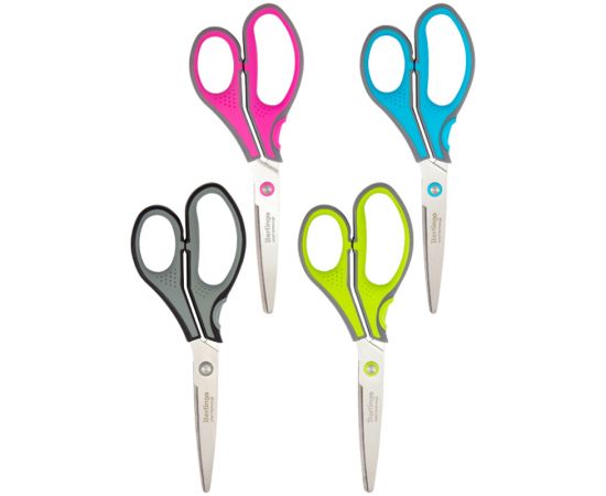Ножницы Berlingo "Smart tech", 21см, ассорти