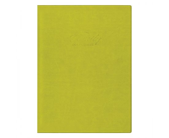 Папка для семейных документов А4, OfficeSpace, искусств. кожа, салатовая, инд. упаковка, ШК ОСДА4_48