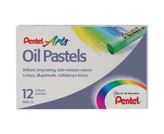 Пастель 12 цв.PENTEL,масляная
