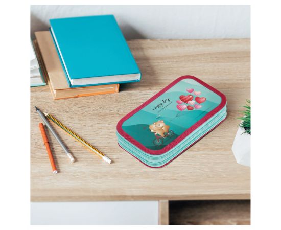 Пенал 2 отделения, 190*105 ArtSpace "Happy Day", ламинированный картон ПК2_49684