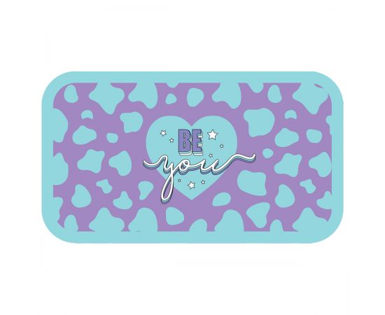 Пенал 2 отделения, 190*110 ArtSpace "Be you", ламинированный картон, софт-тач ПК2_49697