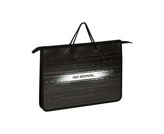 Папка с ручками А4 ArtSpace "Straight", пластик, на молнии, 45мм ПТ-15_42154