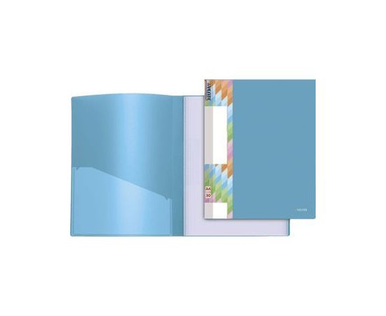Папка с 30 вкладышами голубой deVENTE Juicy/5/50