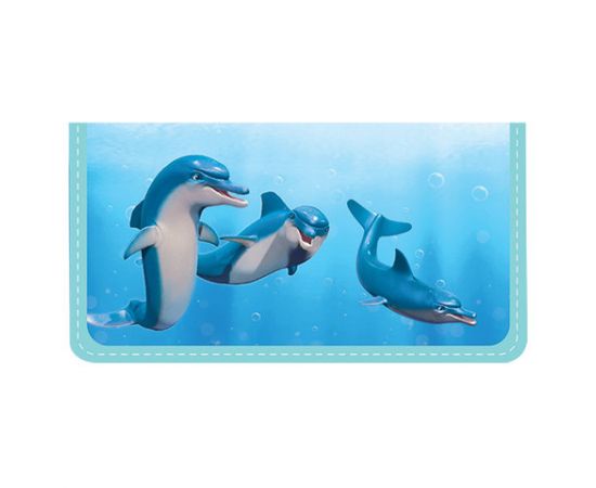 Пенал 2 отделения BRAUBERG 19*11см.в ассортименте