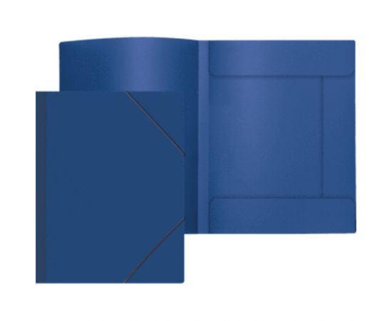 Папка на резинках A4 Attomex синяя