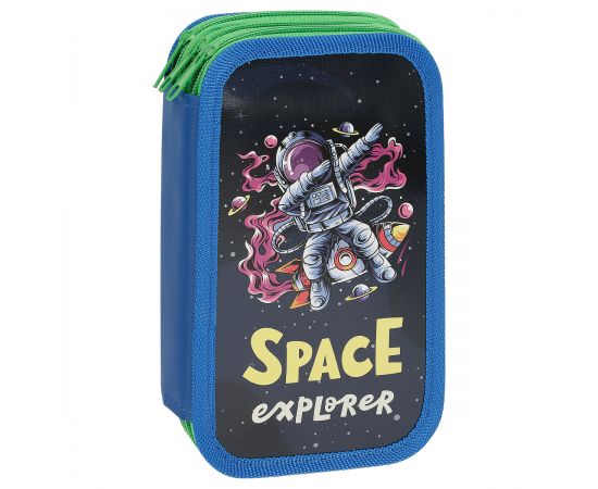 Пенал 3 отделения, 190*110 ArtSpace "Space", ламинированный картон ПК3_49711