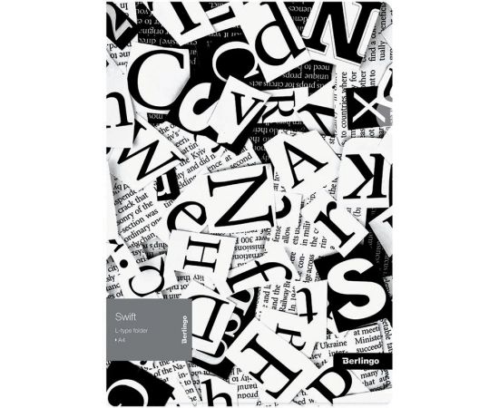 Папка-уголок Berlingo "Swift" А4, 200мкм, с рисунком LFp_A4061