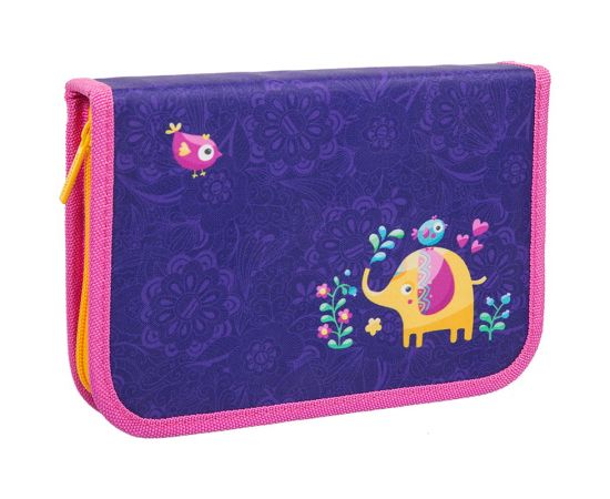 Пенал 1 отделение, 200*140*40 BERLINGO, 1 откидная секция, полиэстер