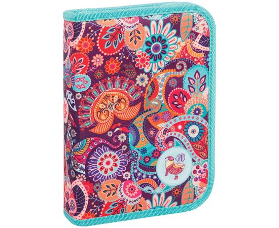 Пенал 1 отделение, 200*140*40 BERLINGO, 1 откидная секция, полиэстер