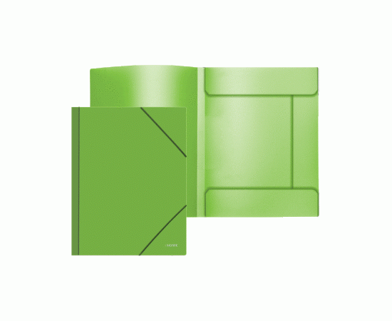 Папка на резинках A4 deVENTE cалатовая
