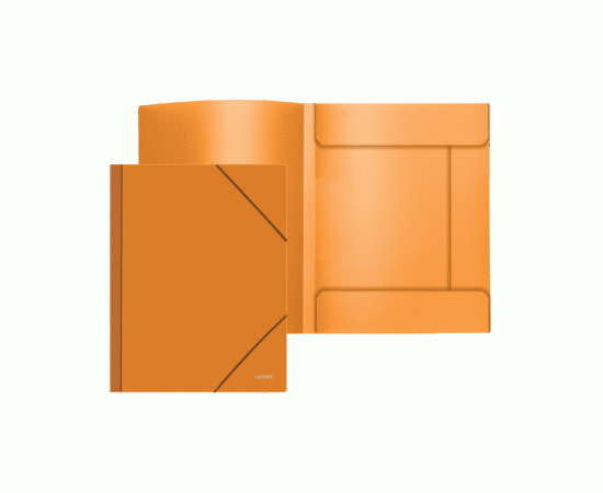 Папка на резинках A4 deVENTE оранжевая