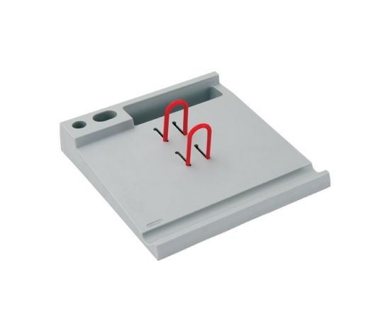 Подставка для перекидного календаря, серая большая