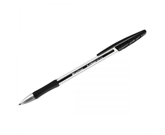 Ручка гелевая Berlingo "Tribase Gel grip" черная, 0,5мм, грип CGp_05022