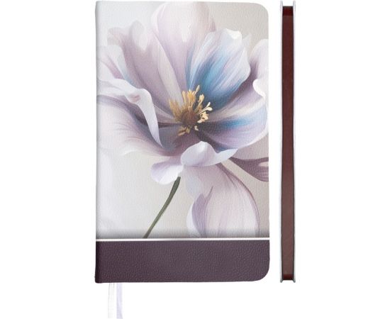 Планинг карманный 100х170 мм недатированный, 80 л, кожзам "deVENTE. Greta" с брусничным срезом