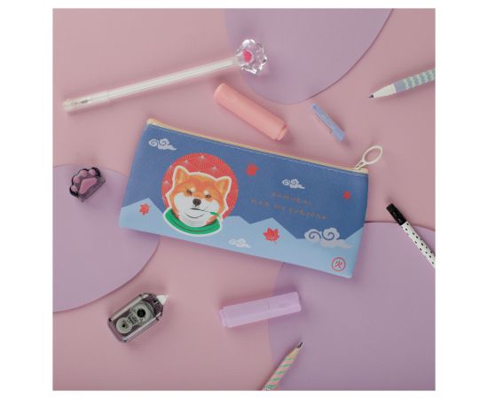 Пенал мягкий 200*100 MESHU "Strong", искусственная кожа MS_57868