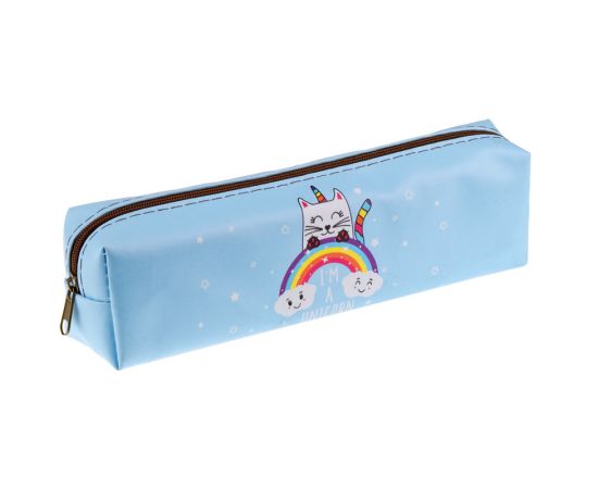 Пенал мягкий 200*50*30 ArtSpace "Cute Cat", искусственная кожа