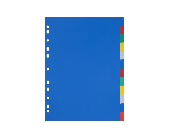 Разделитель пластиковый А4, 1-12 Attomex