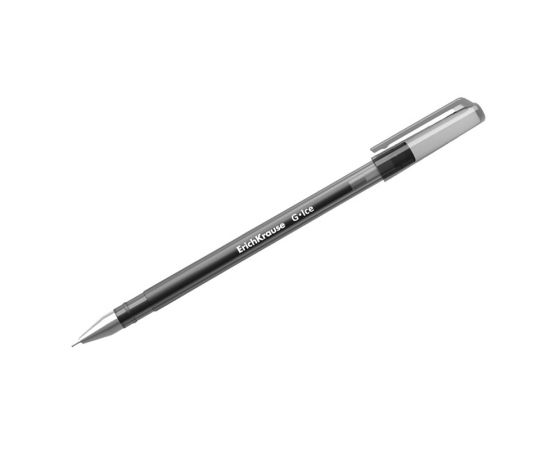 Ручка гелевая EK "G-Ice" черная, 0,5мм, игольчатый стержень