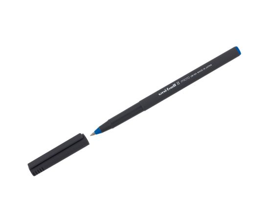 Ручка-роллер Uni "Uni-Ball II Micro UB-104" синяя, 0,5мм