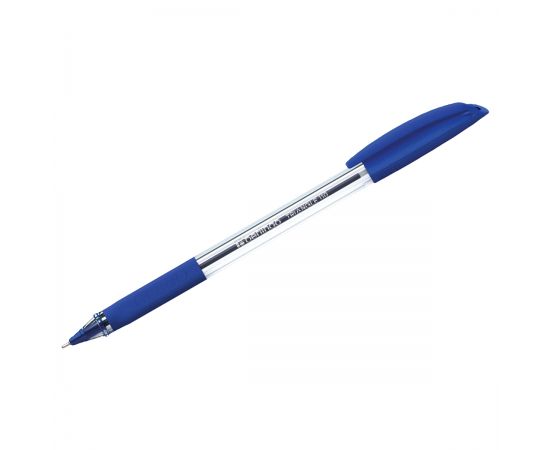 Ручка шариковая Berlingo "Triangle 110", 0,7мм, грип, синяя