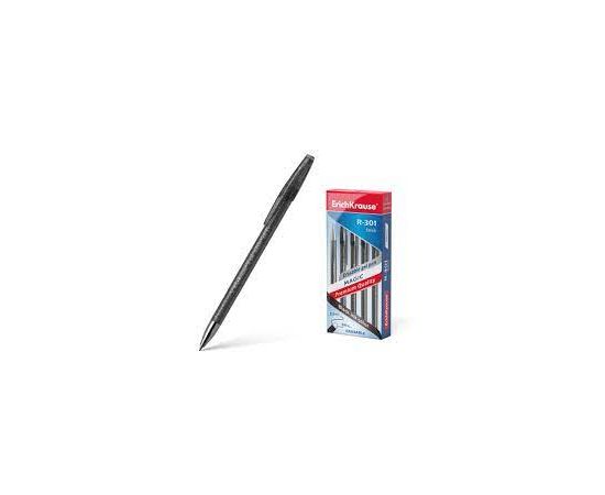 Ручка гелевая черная ErichKrause R-301 Magic Gel "Пиши-стирай"  со стираемыми чернилами 0.5