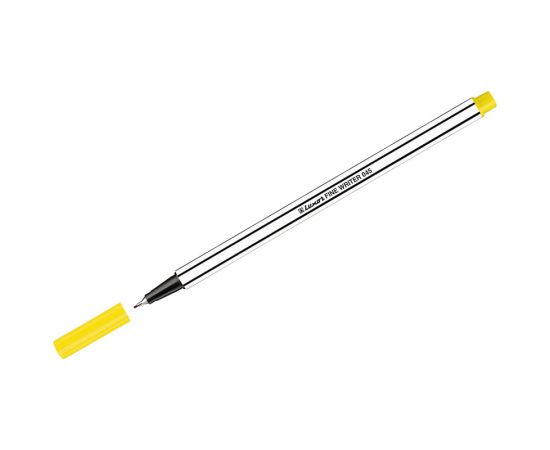Ручка капиллярная LUXOR "Fine Writer 045" желтая, 0,8мм